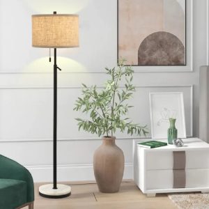 NATYSWAN Marble Modern Floor Lamp